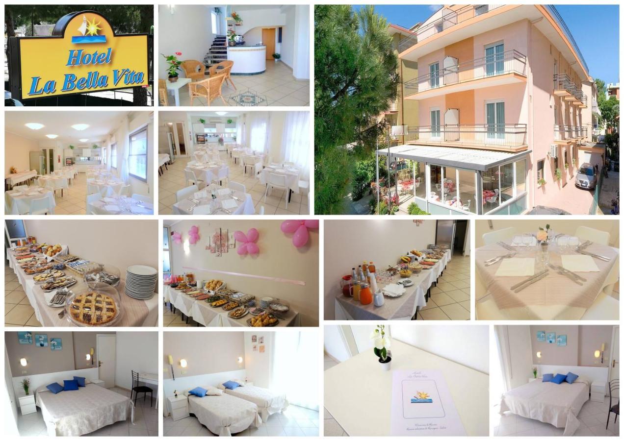 Hotel La Bella Vita Rimini Exteriér fotografie